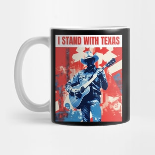 I stand with texas Mug